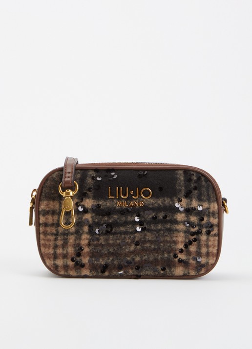 Liu Jo Crossbodytas met pailletten en afneembare schouderriem
