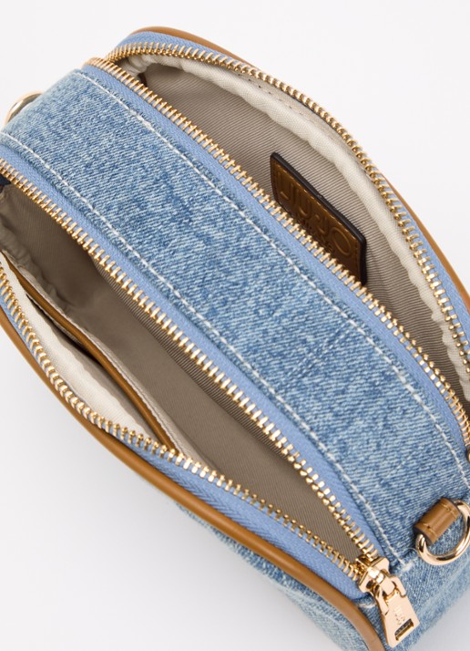Liu Jo Crossbodytas van denim met afneembare schouderriem - detail 3 jeans
