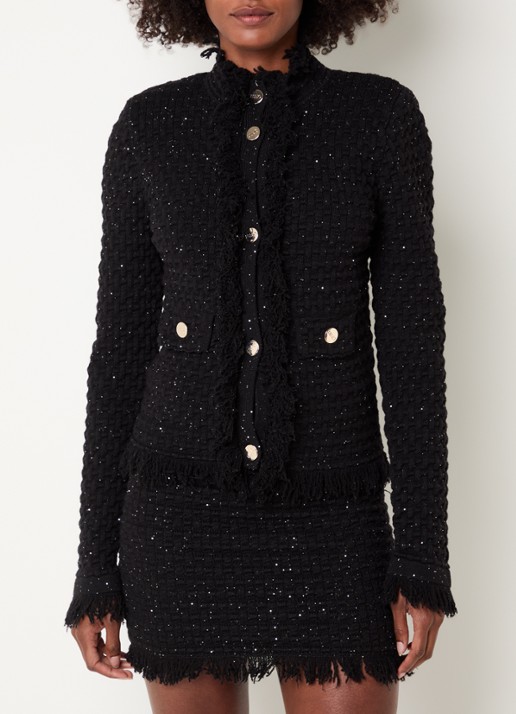 Liu Jo Giacca jack met tweed-look