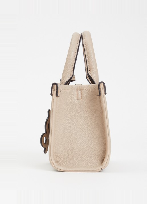 Liu Jo Handtas met tasbedel en logo  - detail 3 creme