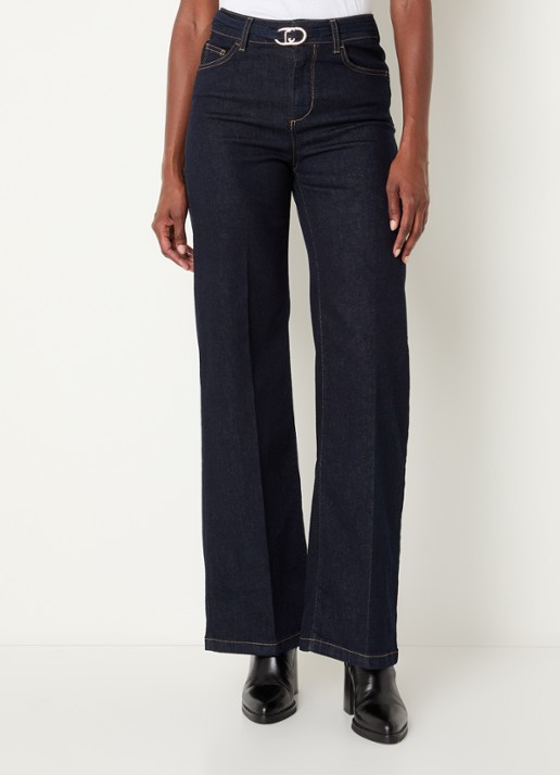 Liu Jo High waist flared fit jeans met gekleurde wassing