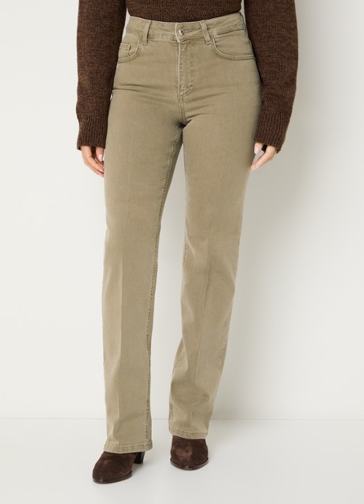 Liu Jo High waist flared fit jeans met gekleurde wassing
