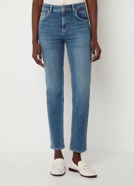 Liu Jo High waist slim fit jeans met medium wassing