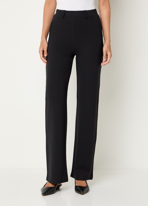 Liu Jo High waist straight fit pantalon met stretch