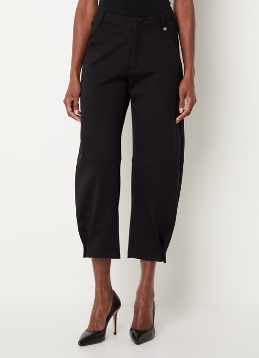 Liu Jo High waist tapered fit pantalon met steekzakken