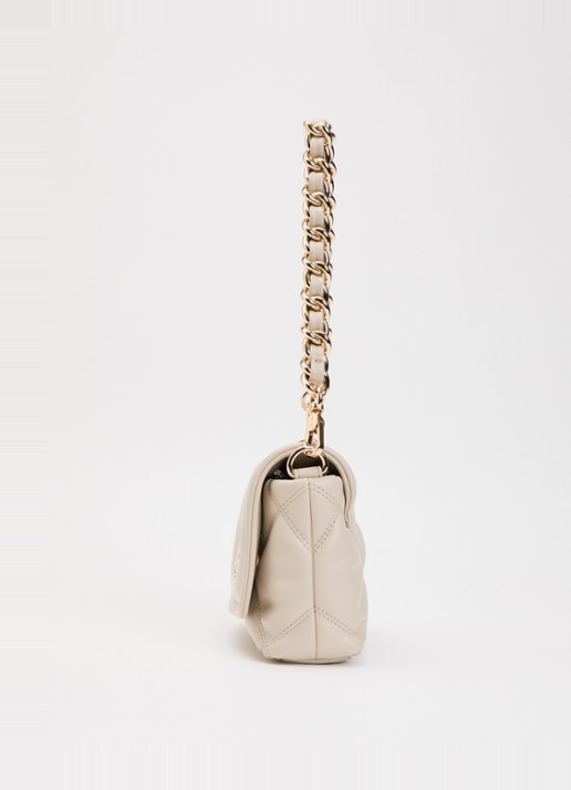 Liu Jo LaPuffy Small schoudertas met afneembare schouderriem - detail 2 creme