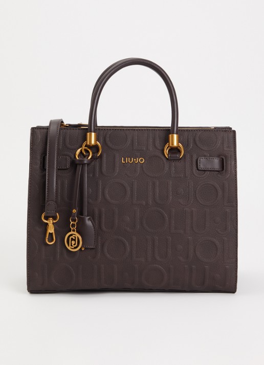 Liu Jo Manhattan crossbodytas met logoprint en tasbedel