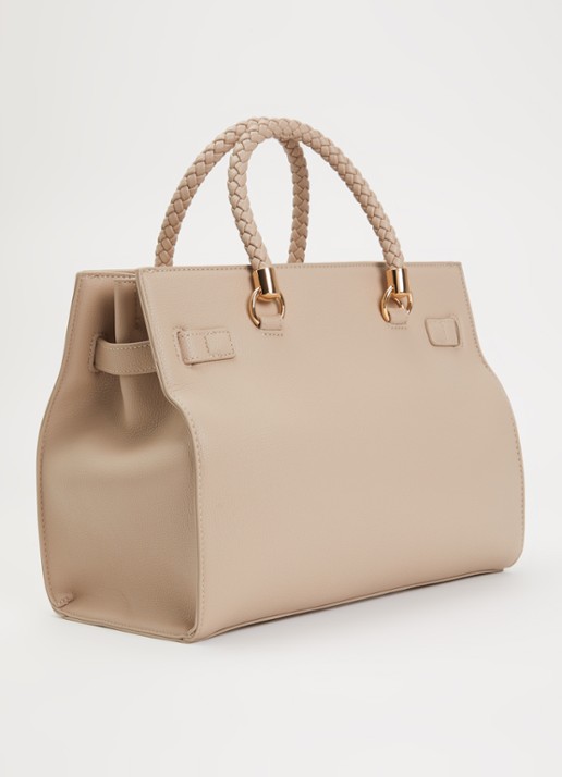 Liu Jo Medium handtas met afneembare schouderriem - achterkant creme
