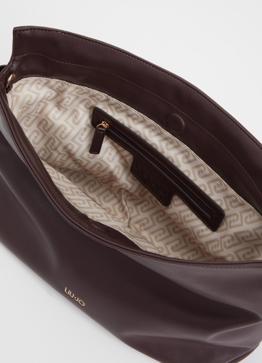 Liu Jo Medium Riccy schoudertas met afneembare schouderriem  - detail 2 aubergine