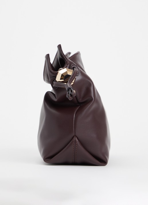 Liu Jo Medium Riccy schoudertas met afneembare schouderriem  - detail 3 aubergine
