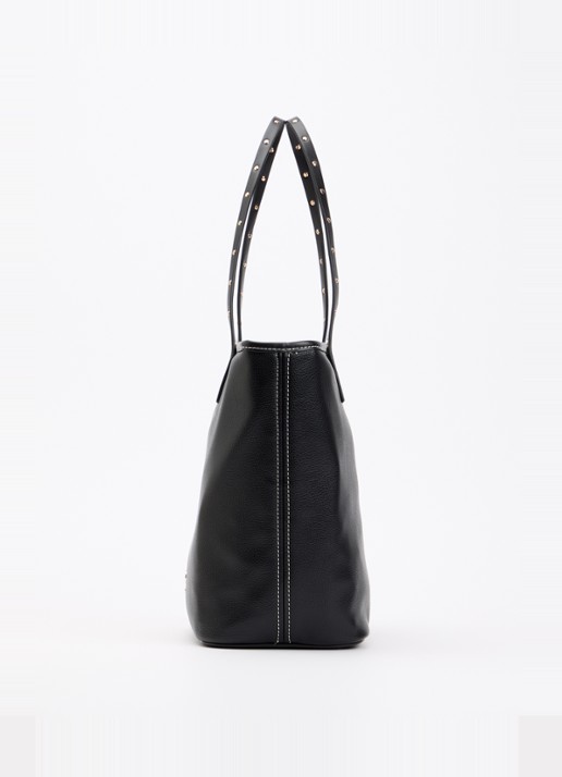 Liu Jo Medium shopper met logo - detail 2 zwart