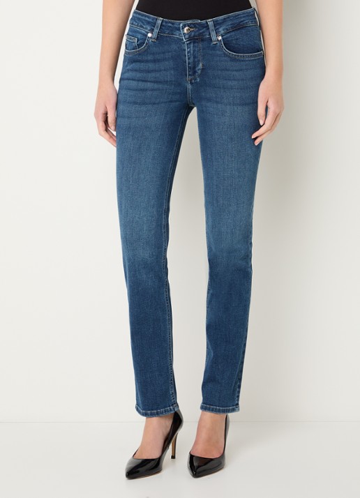 Liu Jo Mid waist skinny fit jeans met medium wassing