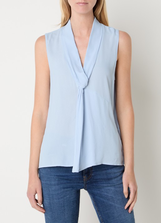 Liu Jo Mouwloze top met knoopdetail