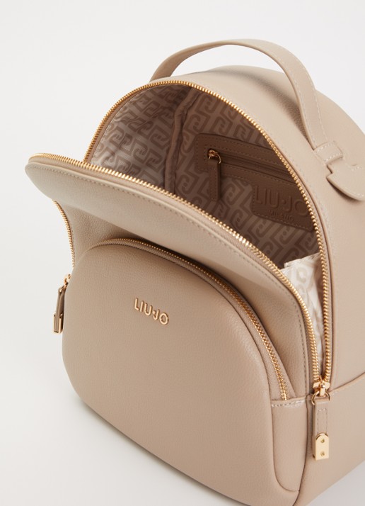 Liu Jo Rugzak met logo  - detail creme