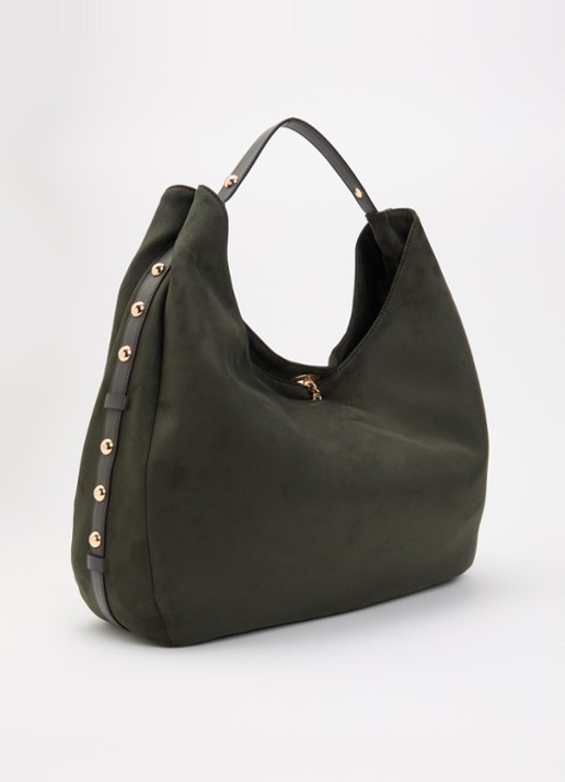 Liu Jo Schoudertas met studs - achterkant 5 groen