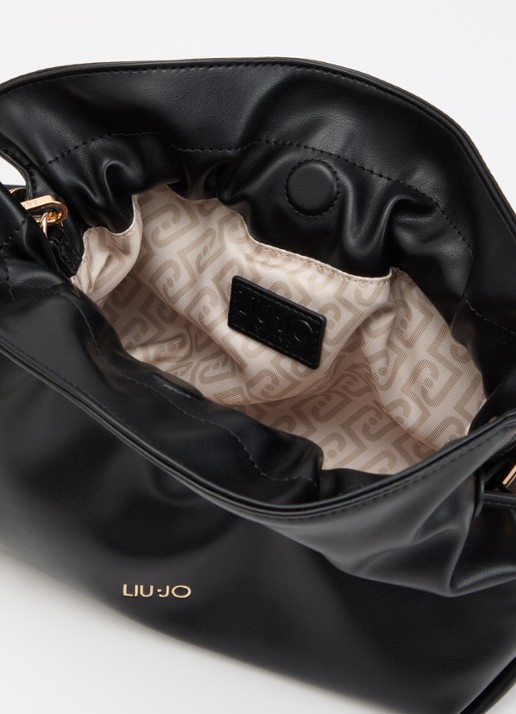 Liu Jo Small Riccy schoudertas met afneembare schouderriem  - detail zwart
