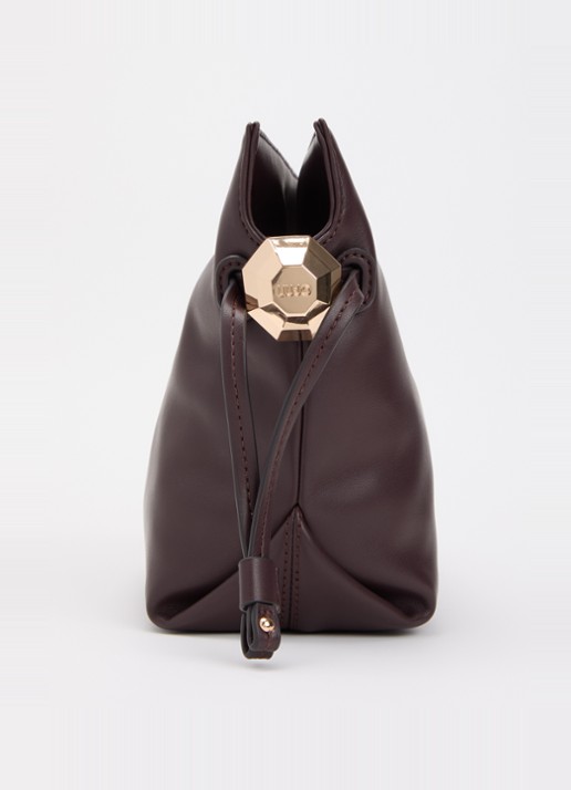 Liu Jo Small Riccy schoudertas met afneembare schouderriem  - detail 4 aubergine