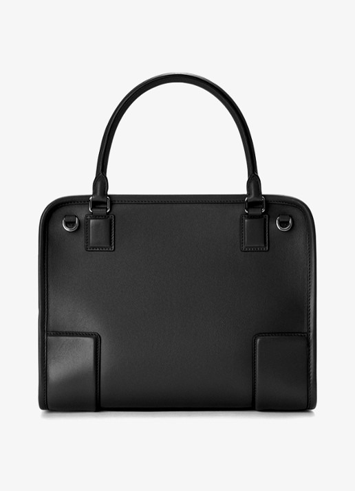 LOEWE Amazona 180 Medium schoudertas van kalfsleer - achterkant 3 zwart