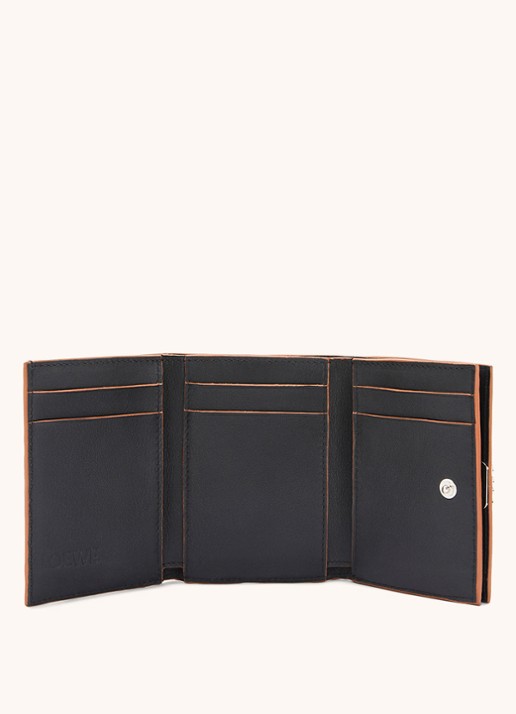LOEWE Anagram portemonnee van kalfsleer - detail 3 zwart