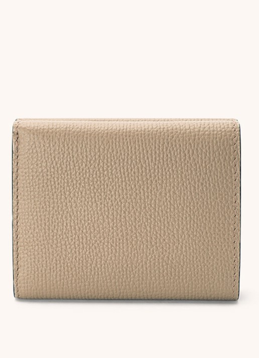 LOEWE Anagram portemonnee van kalfsleer - detail 5 zand