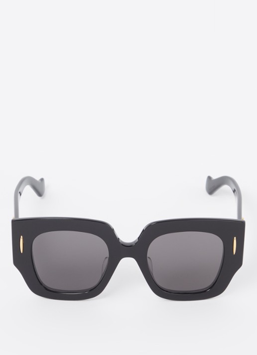 LOEWE Anagram zonnebril LW40129U - detail 3 zwart