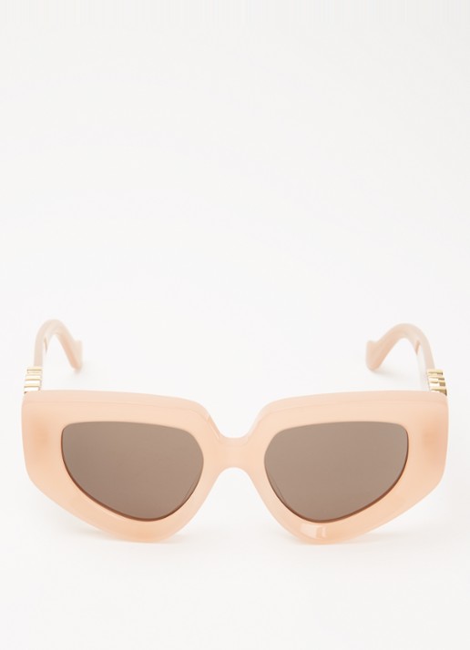 LOEWE Anagram zonnebril LW40154U - detail 2 perzikroze
