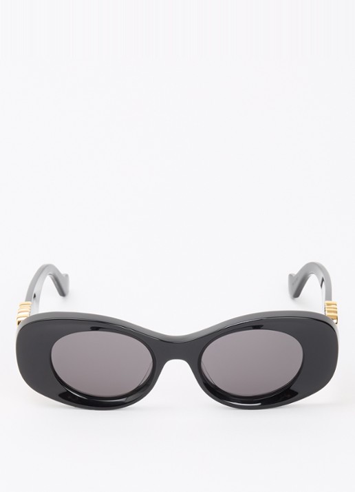 LOEWE Anagram zonnebril LW40175U - detail zwart