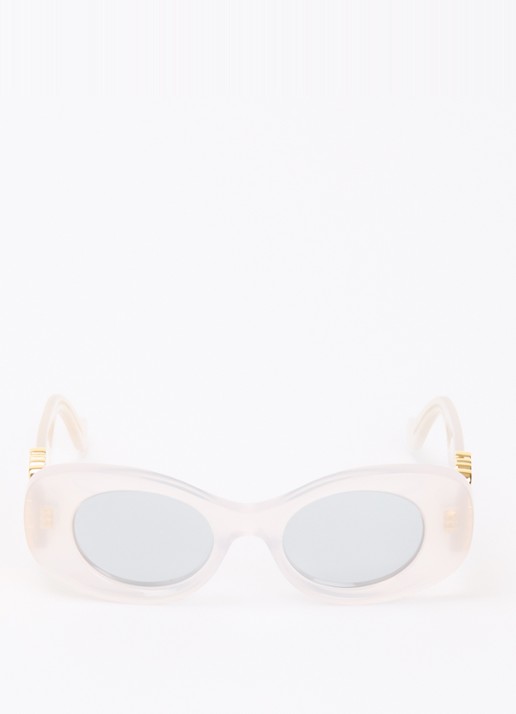 LOEWE Anagram zonnebril LW40175U - detail gebroken wit