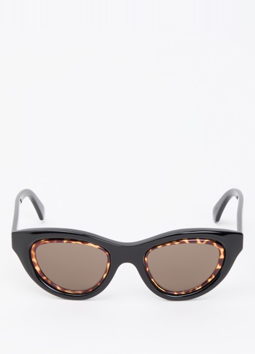 LOEWE Anagram zonnebril LW40182U - detail zwart