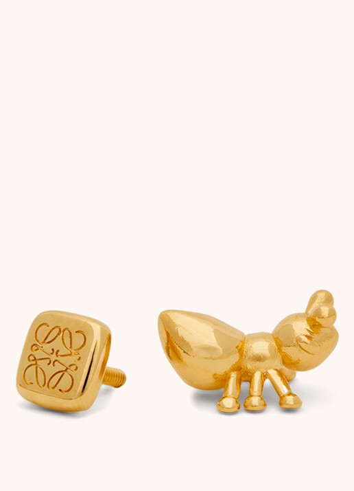 LOEWE Ant tasbedel met logo - detail 3 goud