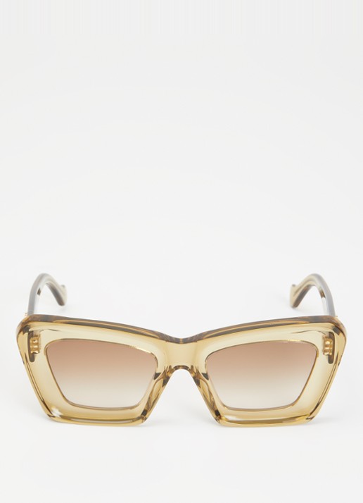 LOEWE Butterfly zonnebril E4000235 - detail 2 lichtbruin