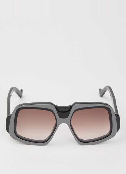 LOEWE Collage zonnebril LW40194I - detail zwart