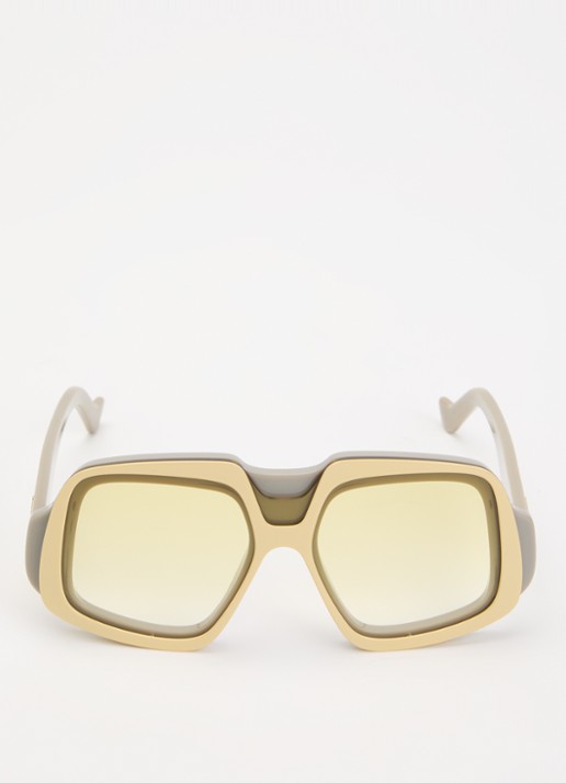 LOEWE Collage zonnebril LW40194I - detail 2 beige