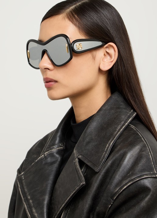 LOEWE Fashion zonnebril LW40131I - voorkant 5 zwart