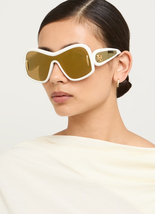 LOEWE Fashion zonnebril LW40131I - voorkant 5 wit