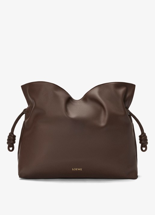 LOEWE Flamenco Clutch Large schoudertas van kalfsleer