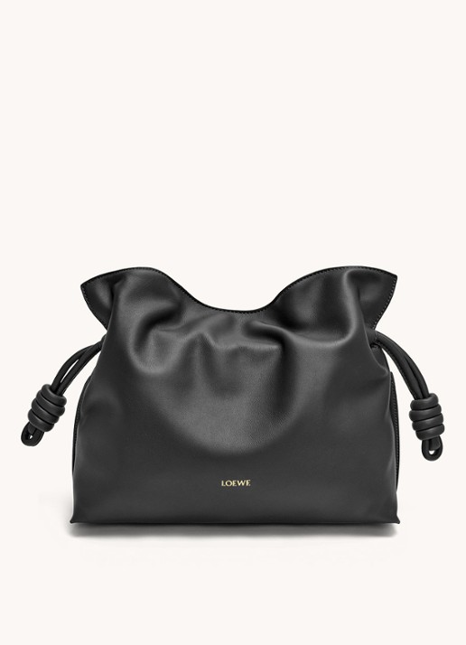 LOEWE Flamenco clutch van kalfsleer