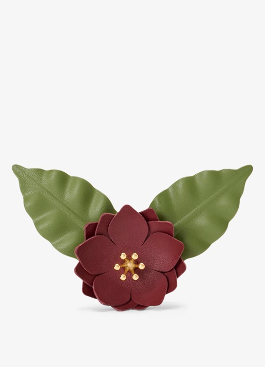LOEWE Flower Pistil tasbedel van kalfsleer