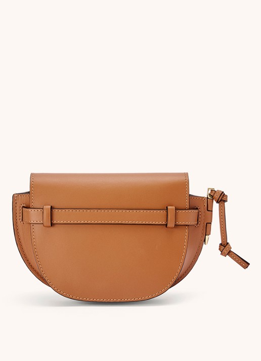 LOEWE Gate Dual heuptas van kalfsleer - detail 7 oranjebruin