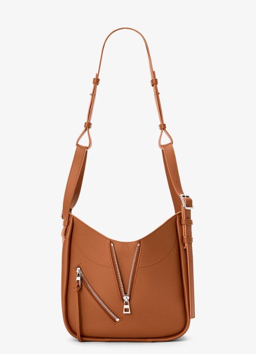 LOEWE Hammock Flip handtas van kalfsleer - detail 3 bruin