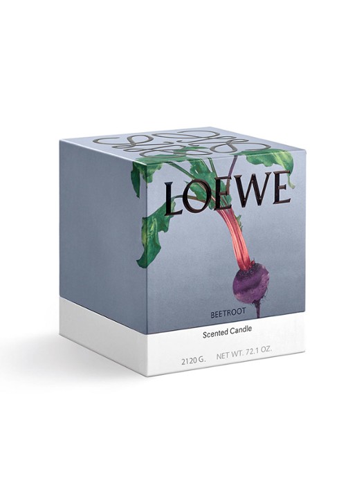 LOEWE Large Beetroot Candle - geurkaars 2120 gram  - detail 5 undefined