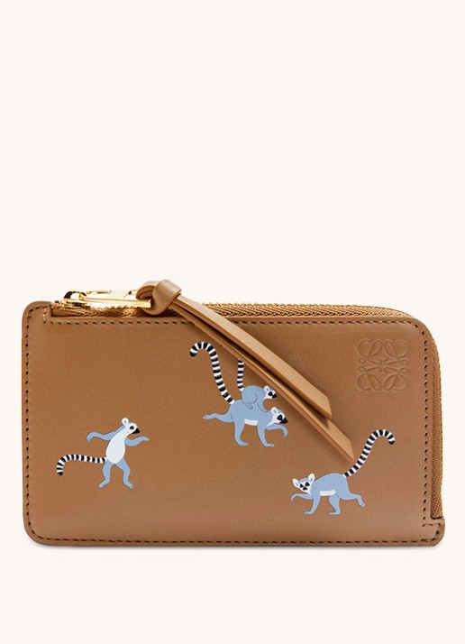 LOEWE Lemurs pasjeshouder van kalfsleer