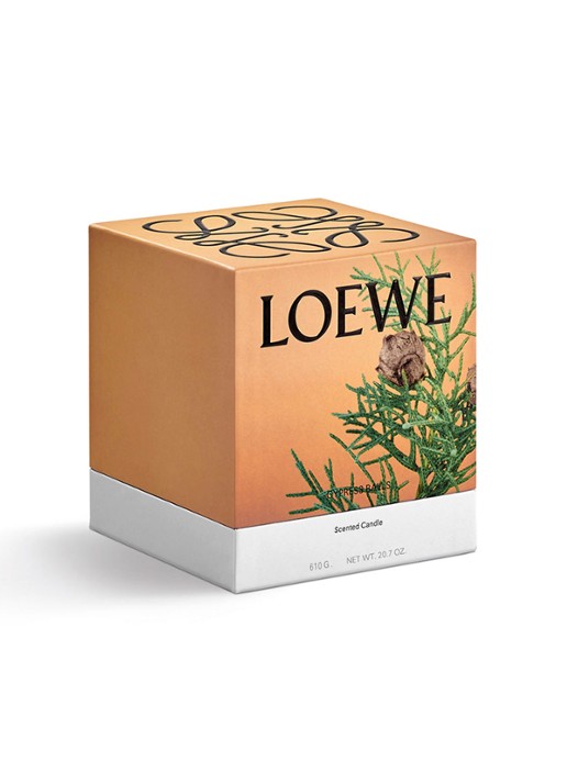 LOEWE Medium Cypress Balls Candle - geurkaars 610 gram - detail 3 undefined