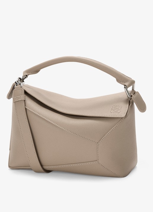 LOEWE Puzzle Edge Small handtas van kalfsleer