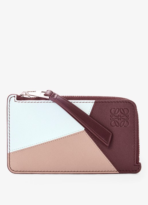 LOEWE Puzzle pasjeshouder van kalfsleer