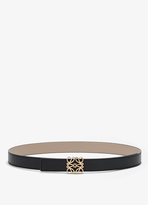 LOEWE Reversible riem van kalfsleer