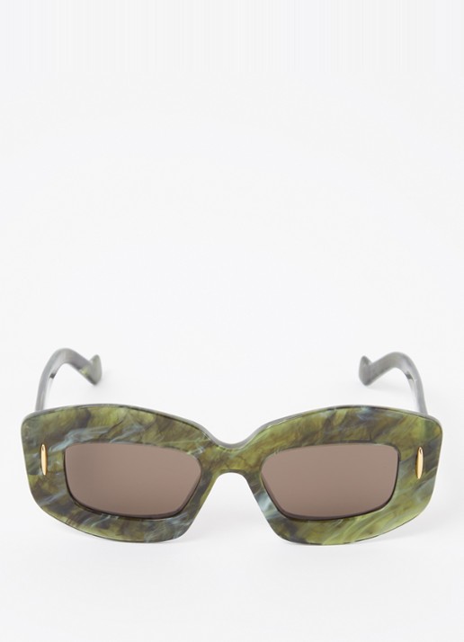 LOEWE Screen zonnebril LW40114I - detail 3 groen