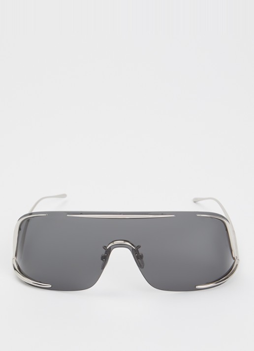 LOEWE Shield zonnebril LW40193U - detail 2 zilver