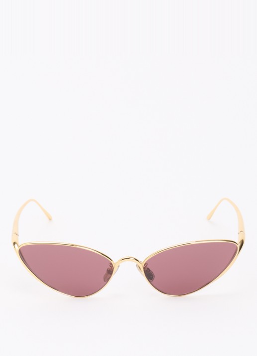 LOEWE Signature zonnebril LW40179U - detail 2 goud