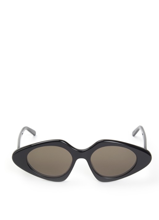 LOEWE Slim zonnebril Lw40185I - detail 2 zwart